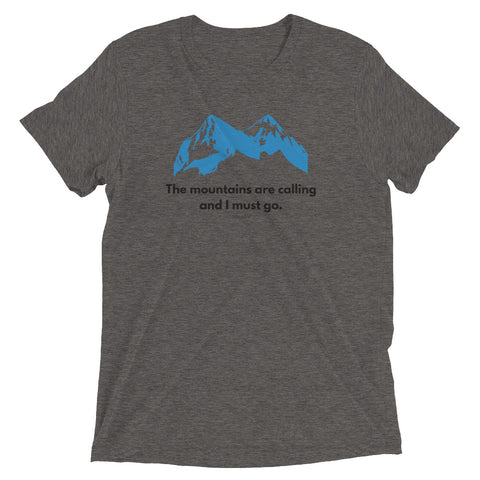 Women's "The Mountain's Are Calling" Short Sleeve T-shirt